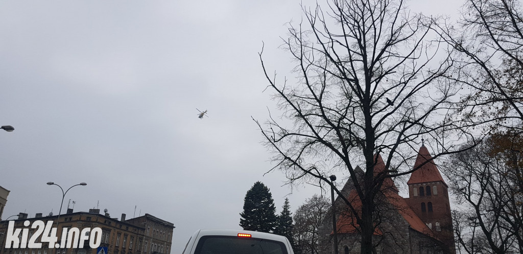Groźna kraksa w centrum Inowrocławia