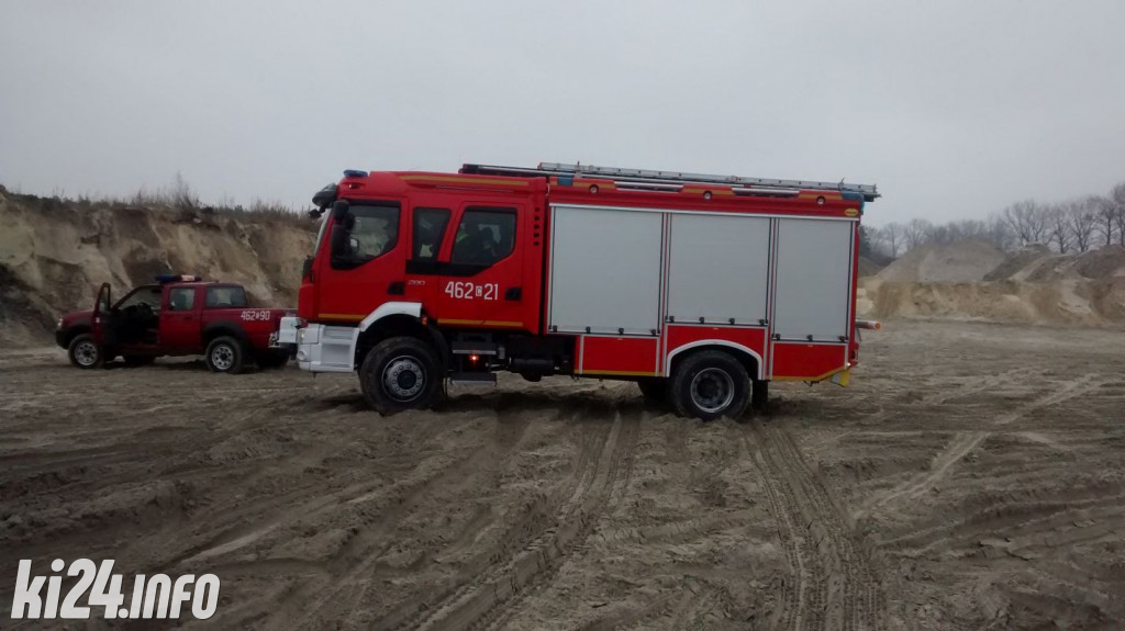 Ćwiczenia kierowców pojazdów strażackich