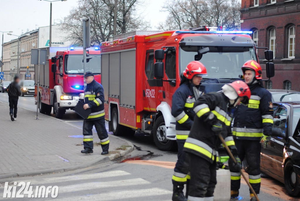Kolizja przy Dworcowej