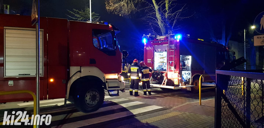 Strażacka interwencja na Jacewskiej