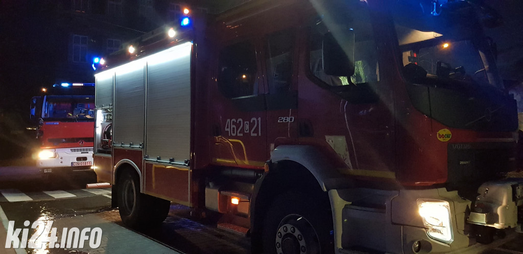 Strażacka interwencja na Jacewskiej