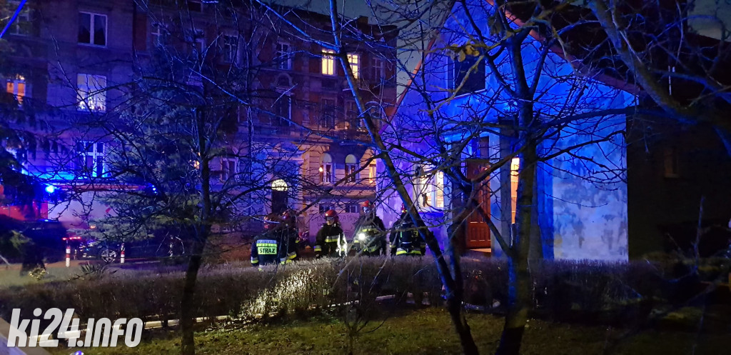 Strażacka interwencja na Jacewskiej