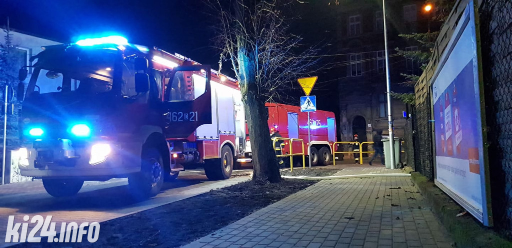 Strażacka interwencja na Jacewskiej