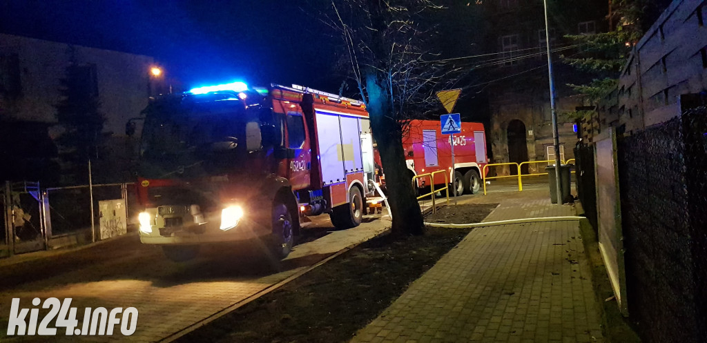 Strażacka interwencja na Jacewskiej