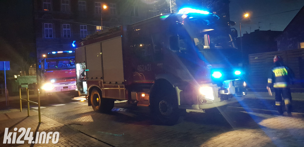 Strażacka interwencja na Jacewskiej