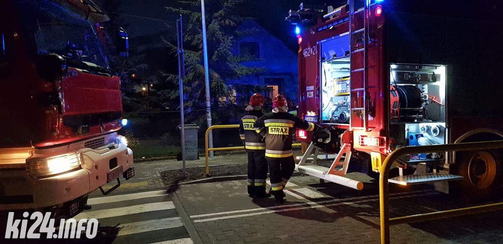 Strażacka interwencja na Jacewskiej