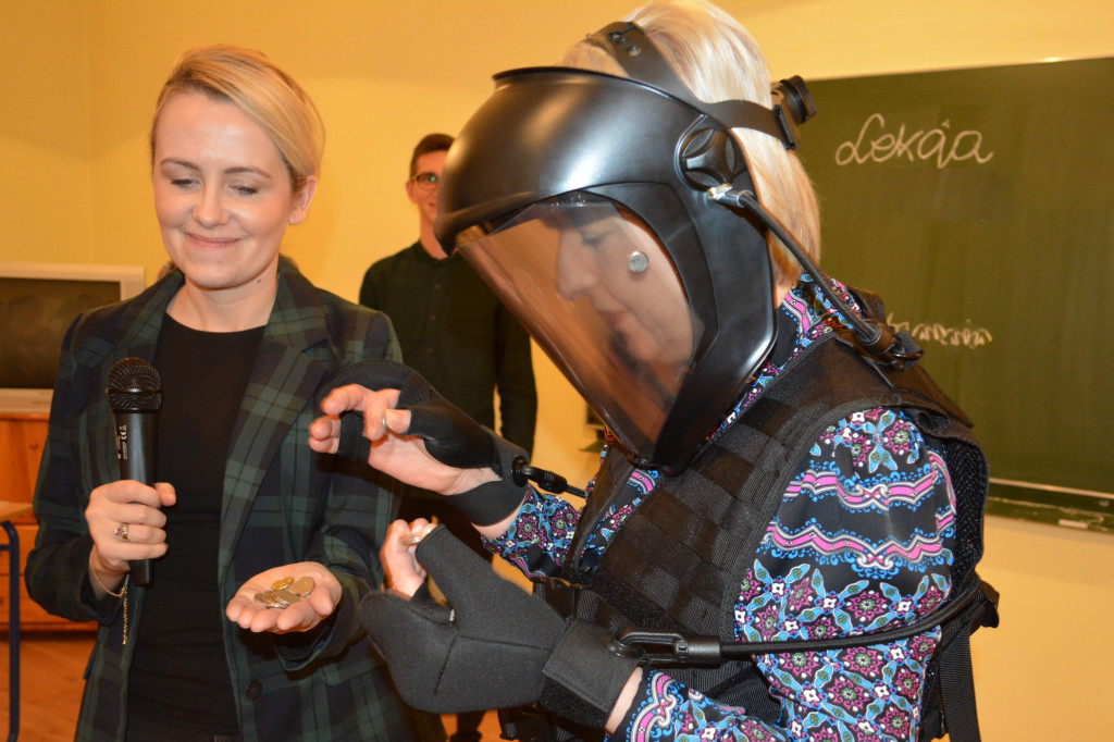 Warsztat z symulatorem odczuć starczych