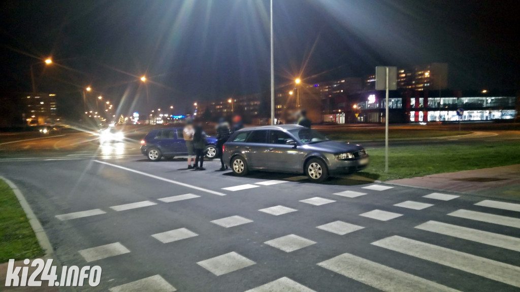 Kolizja - znowu na rąbińskim skrzyżowaniu