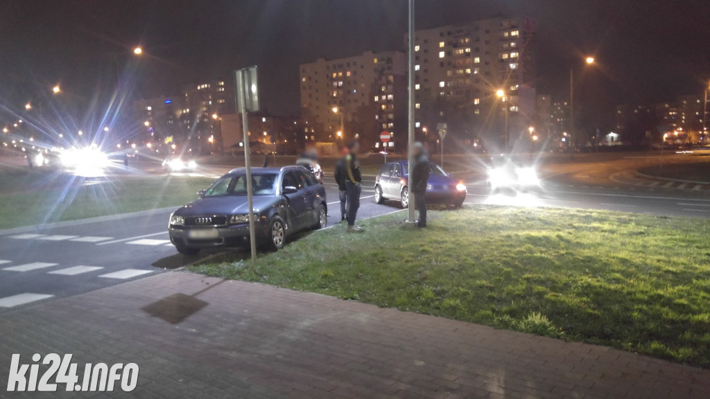 Kolizja - znowu na rąbińskim skrzyżowaniu