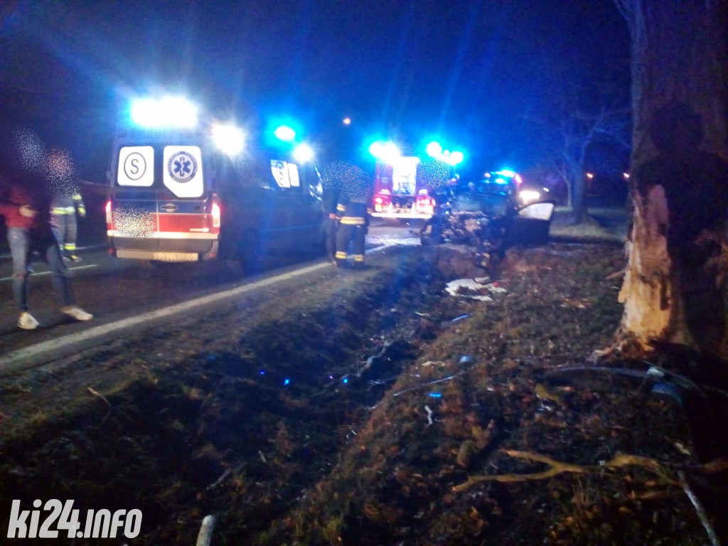 Wypadek koło Kościelca