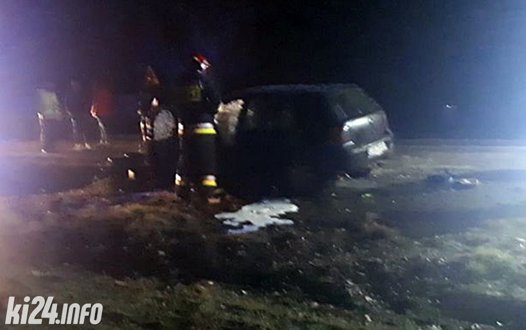 Wypadek koło Kościelca