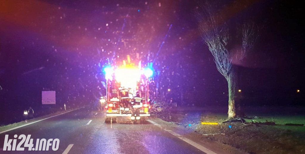 Wypadek koło Kościelca