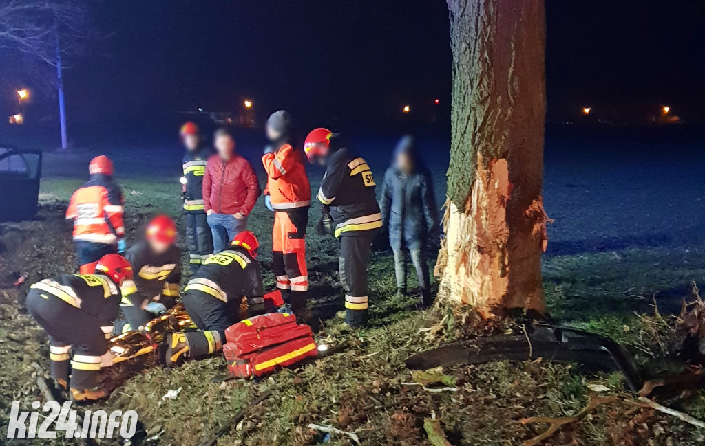 Wypadek koło Kościelca
