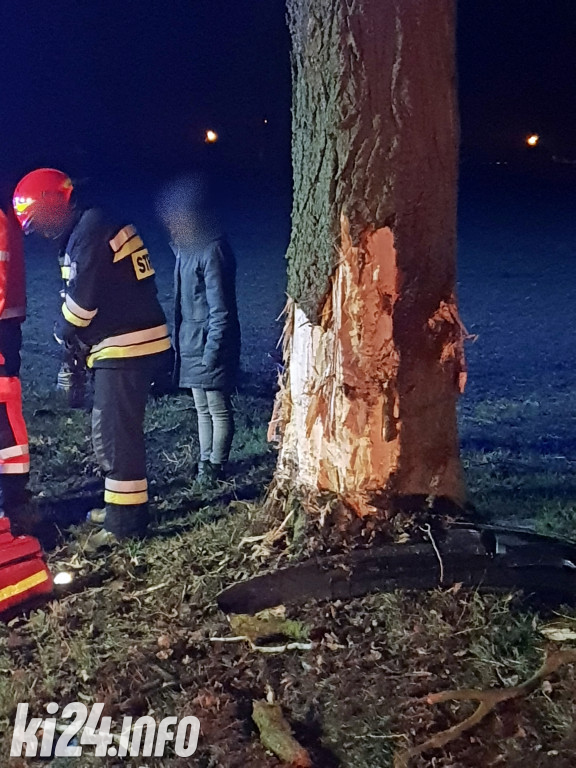 Wypadek koło Kościelca