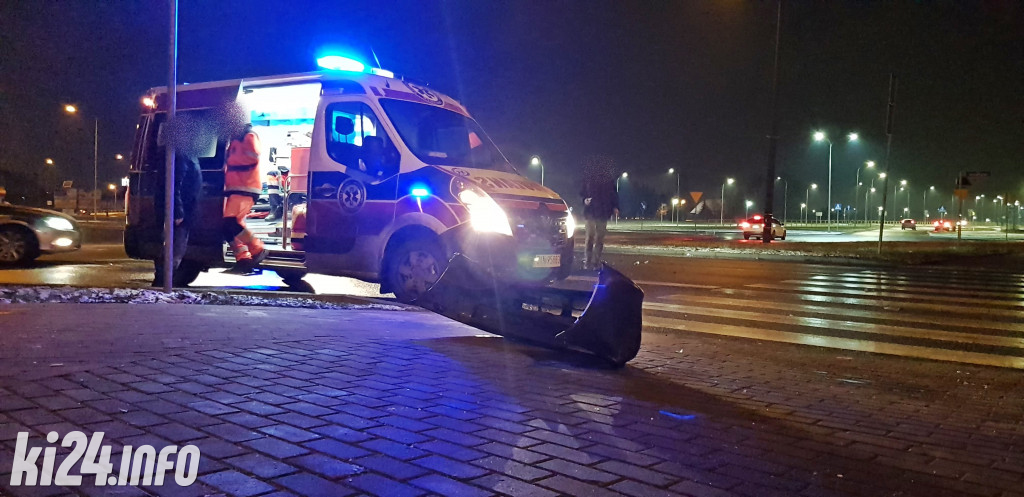 Kraksa na rąbińskim skrzyżowaniu