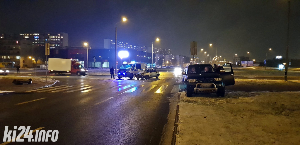 Kraksa na rąbińskim skrzyżowaniu