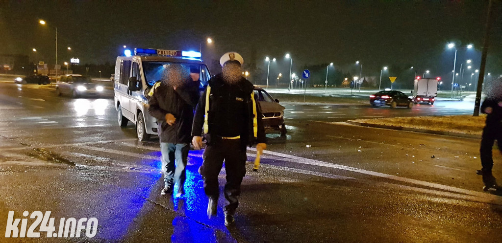 Kraksa na rąbińskim skrzyżowaniu