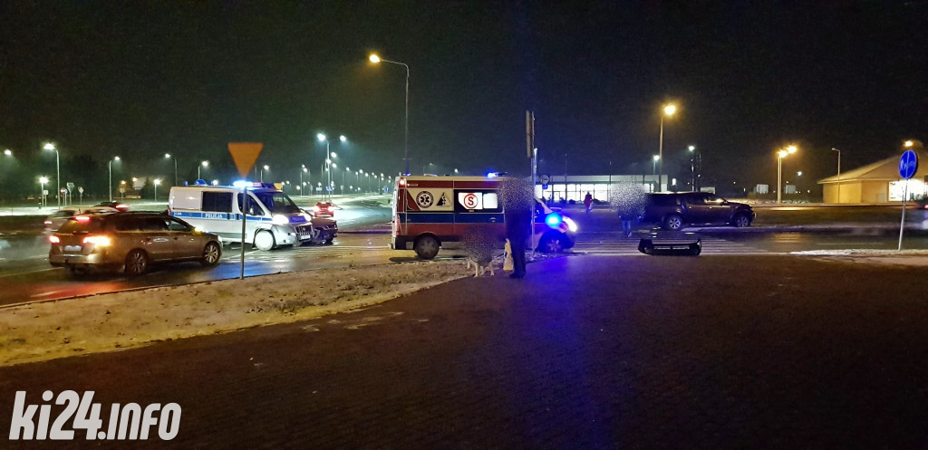 Kraksa na rąbińskim skrzyżowaniu