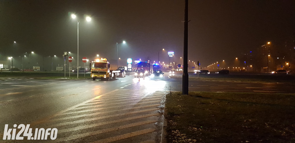 Kolizja na skrzyżowaniu WP i Niepodległości