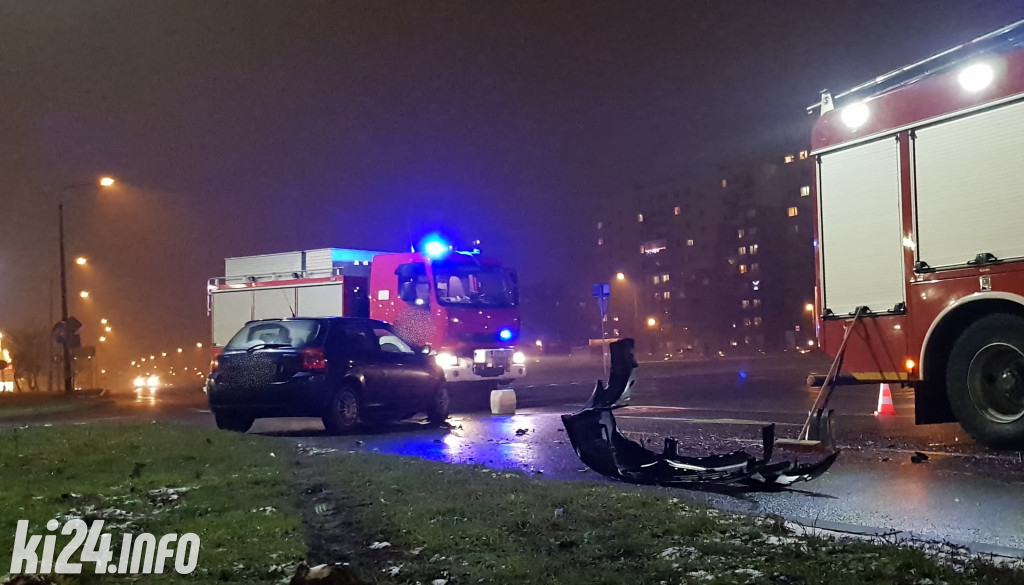 Kolizja na skrzyżowaniu WP i Niepodległości