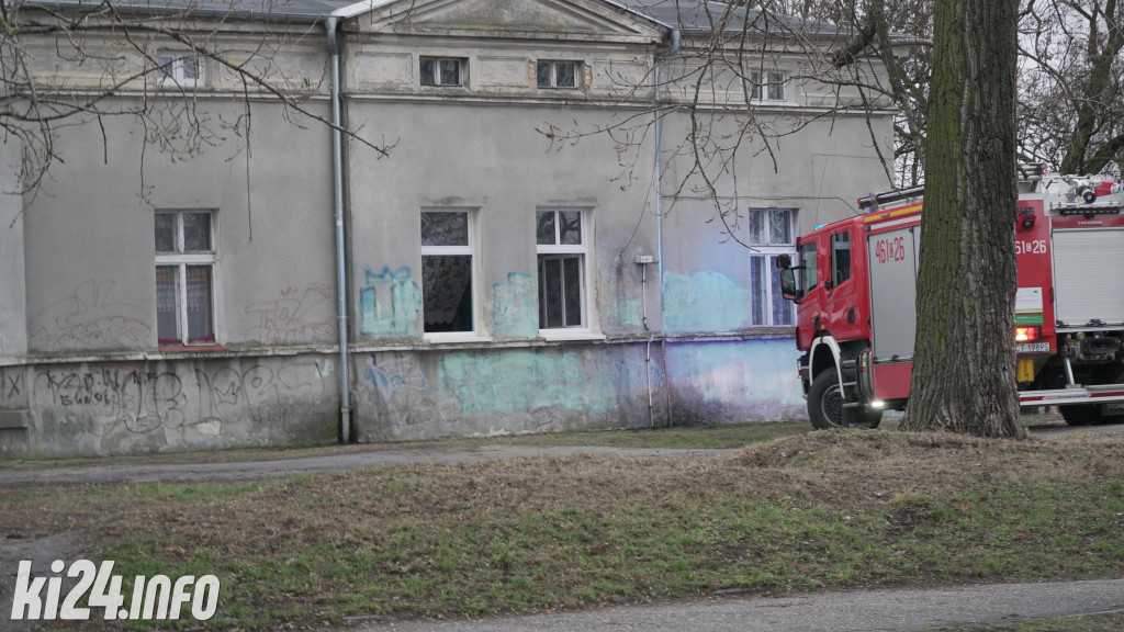 Pożar w kamienicy przy Poznańskiej