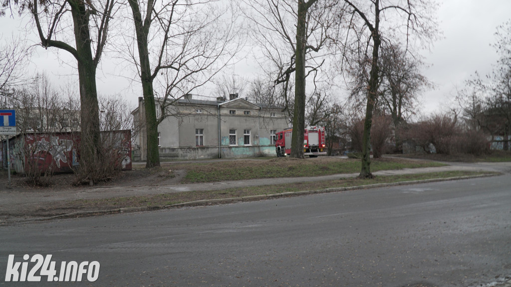 Pożar w kamienicy przy Poznańskiej