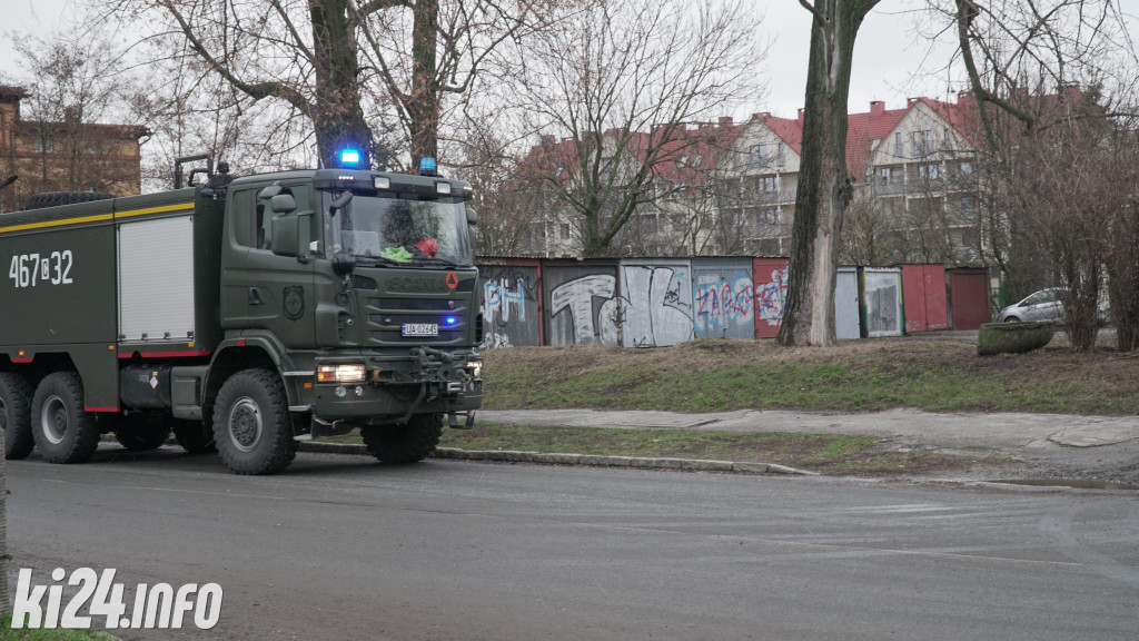 Pożar w kamienicy przy Poznańskiej