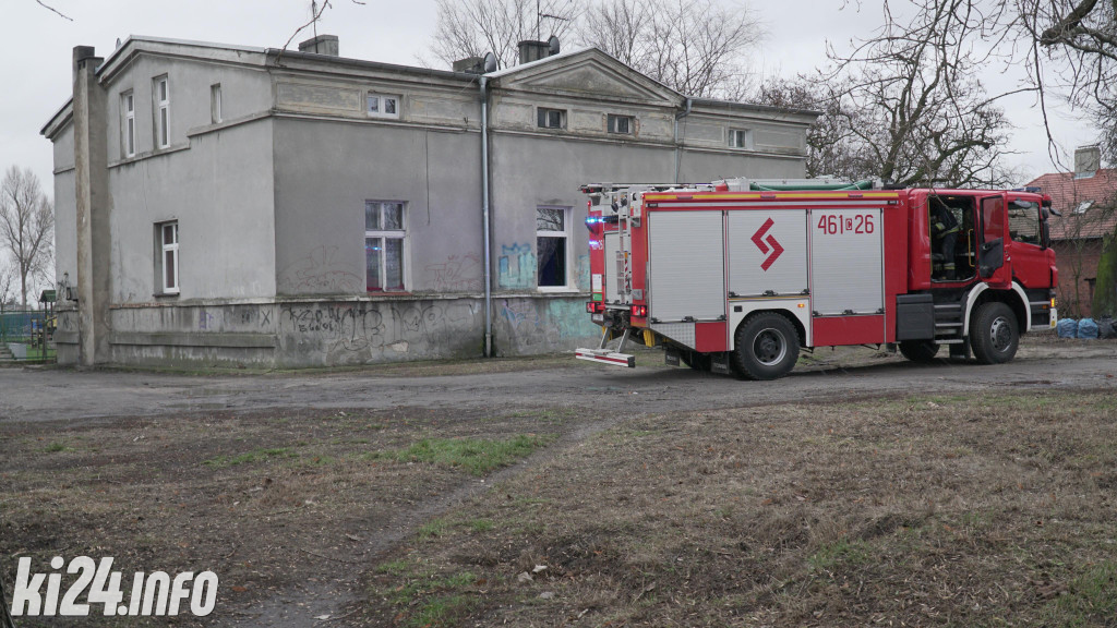 Pożar w kamienicy przy Poznańskiej