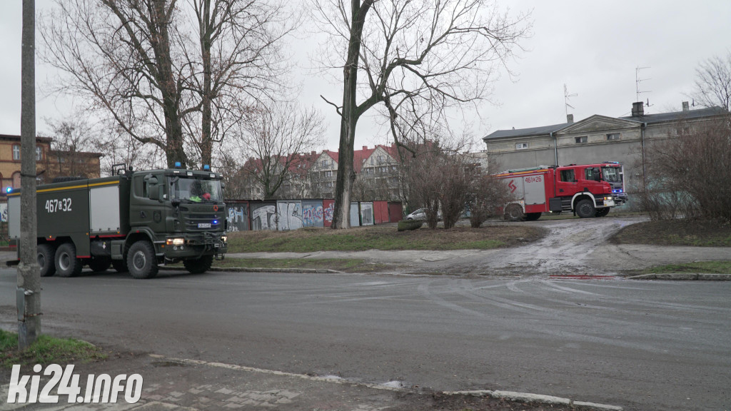 Pożar w kamienicy przy Poznańskiej