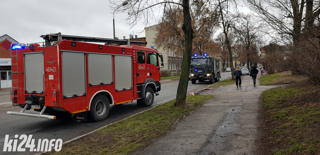 Pożar w kamienicy przy Poznańskiej