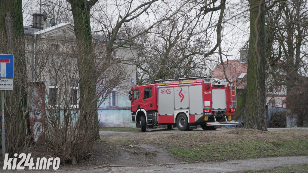 Pożar w kamienicy przy Poznańskiej
