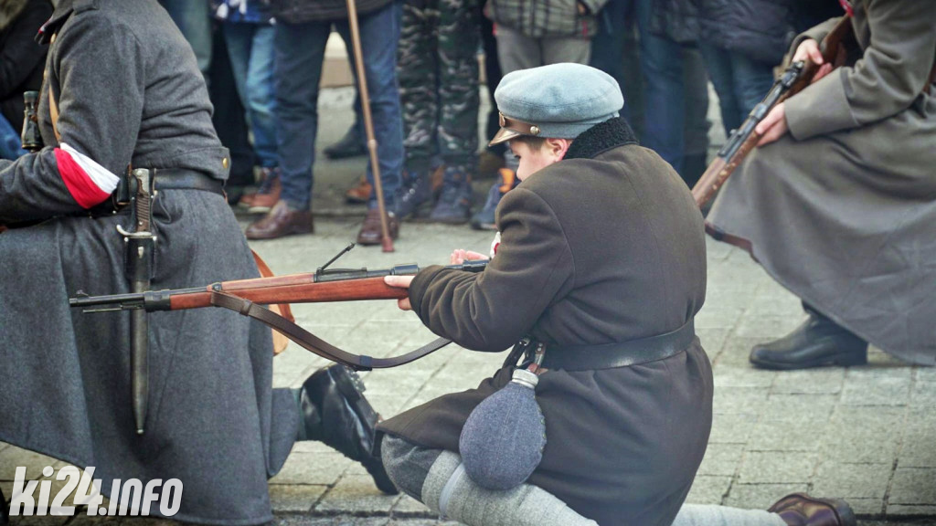Inscenizacja zdobycia Poczty Głównej