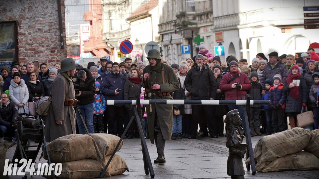 Inscenizacja zdobycia Poczty Głównej