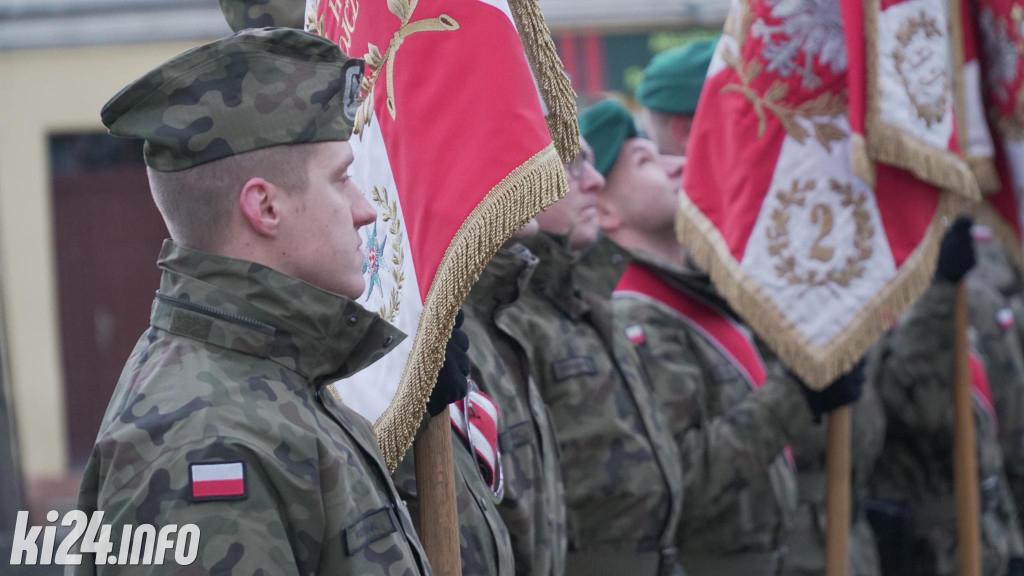 Uroczystości pod Pomnikiem Powstańców Wielkopolskich