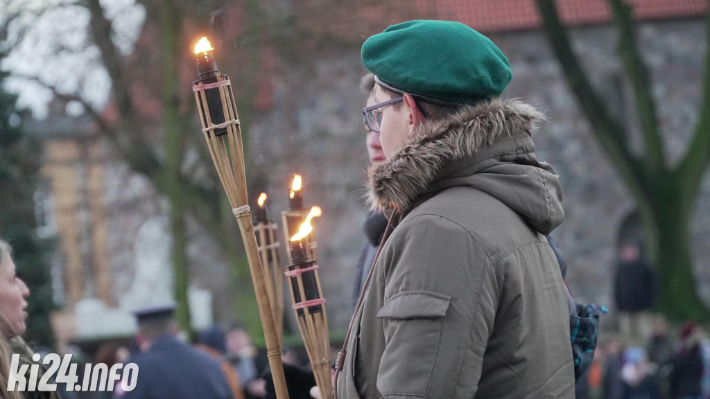 Uroczystości pod Pomnikiem Powstańców Wielkopolskich
