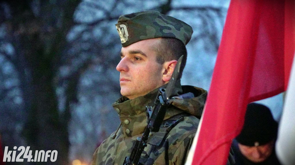 Uroczystości pod Pomnikiem Powstańców Wielkopolskich