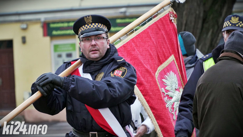 Uroczystości pod Pomnikiem Powstańców Wielkopolskich