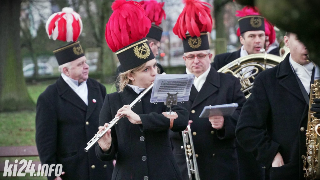Uroczystości pod Pomnikiem Powstańców Wielkopolskich