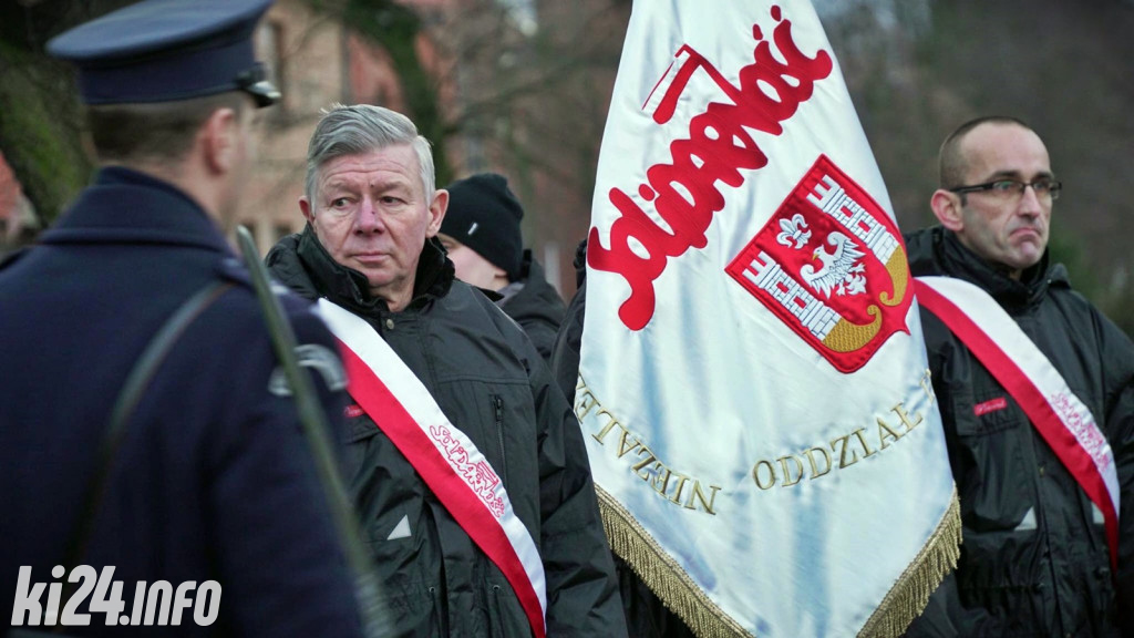 Uroczystości pod Pomnikiem Powstańców Wielkopolskich