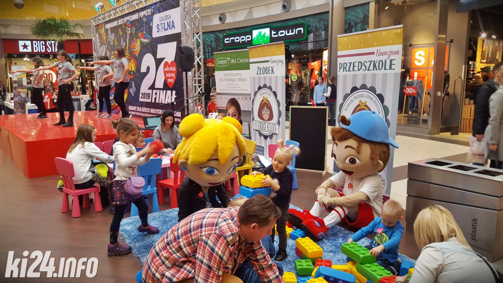 WOŚP w Galerii Solnej
