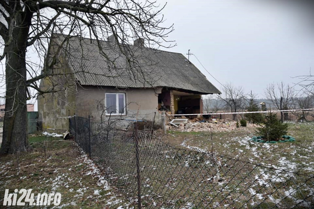 Wybuch w domu w Kołodziejewie