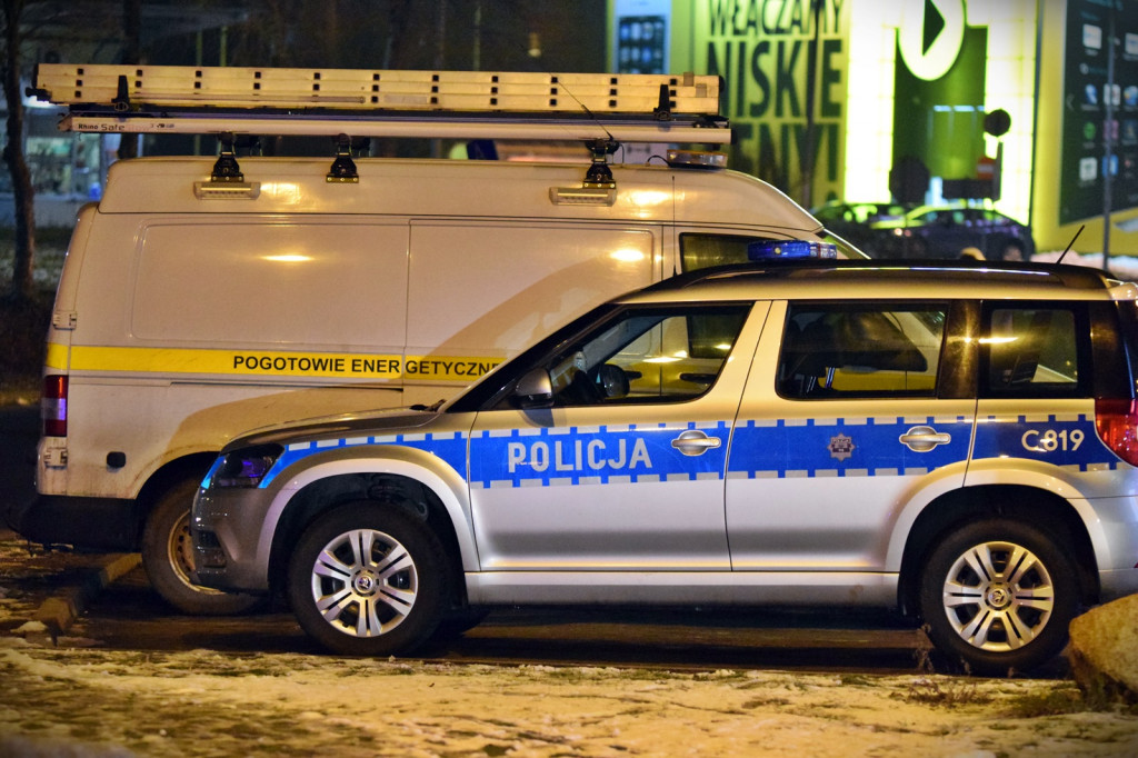Alarm bombowy w Kauflandzie
