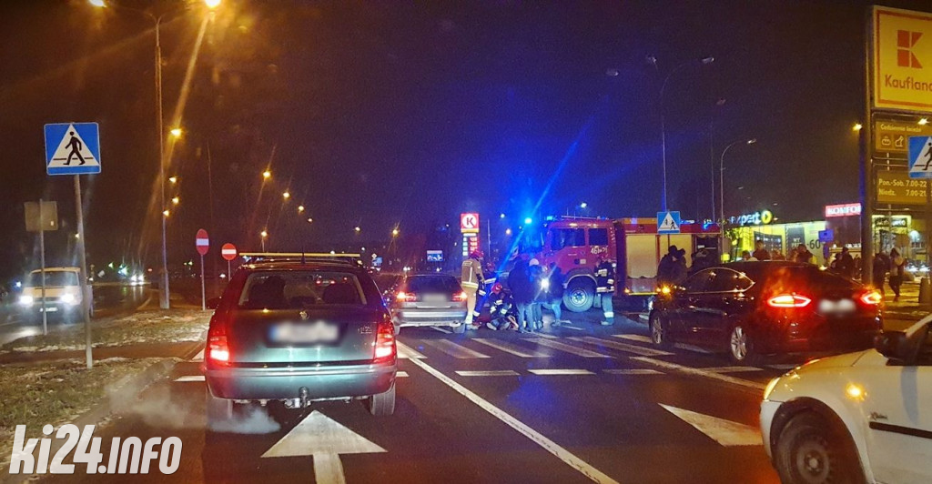 Potrącenie kobiety na ul. Miechowickiej