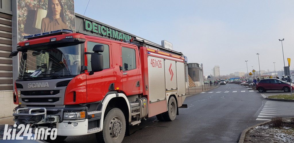 Alarm bombowy w Galerii Solnej