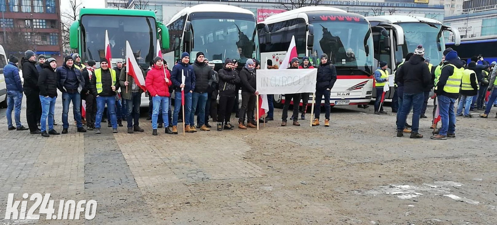 Protest rolników w Warszawie