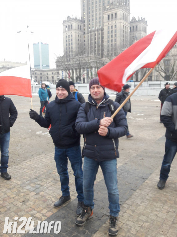 Protest rolników w Warszawie