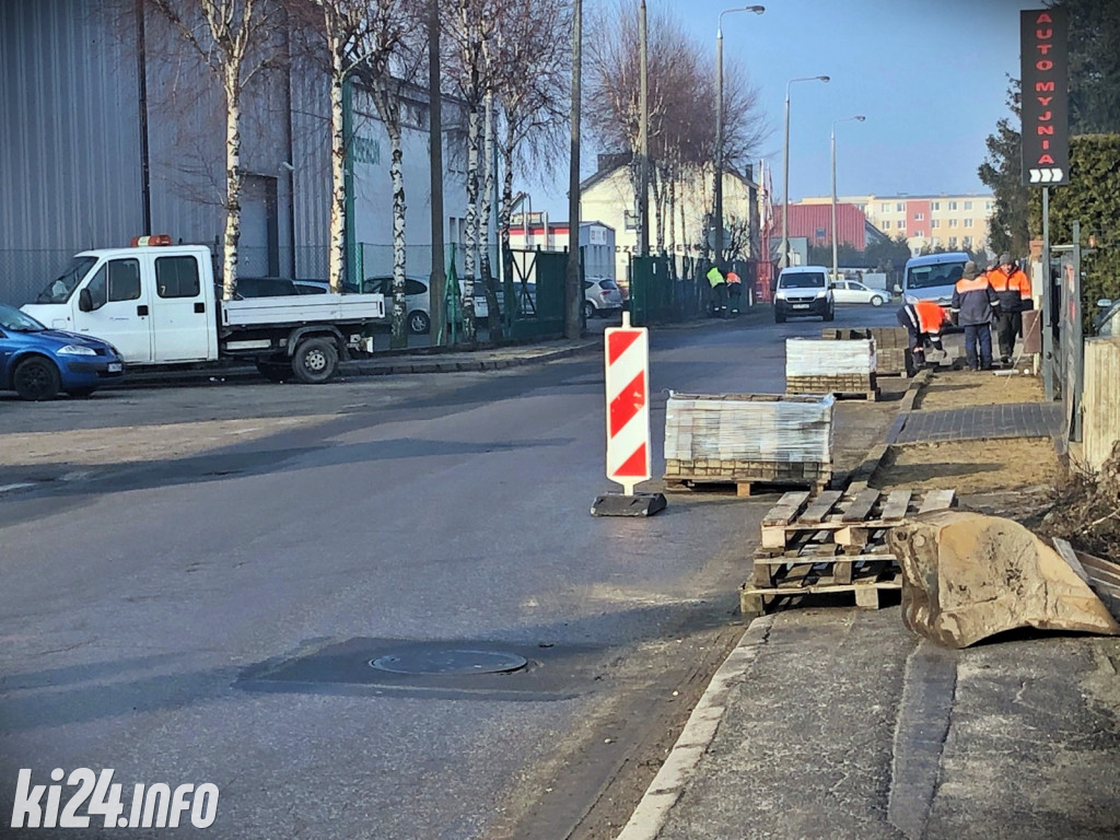 Rozpoczął się remont ul. Cichej