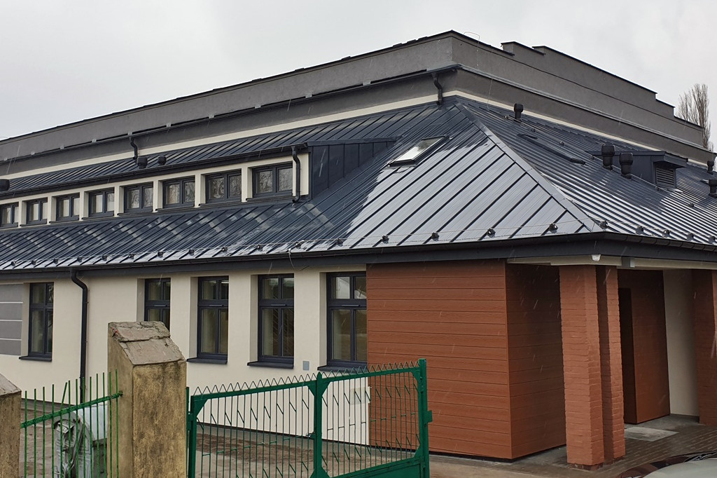Hala w Mątwach po remoncie