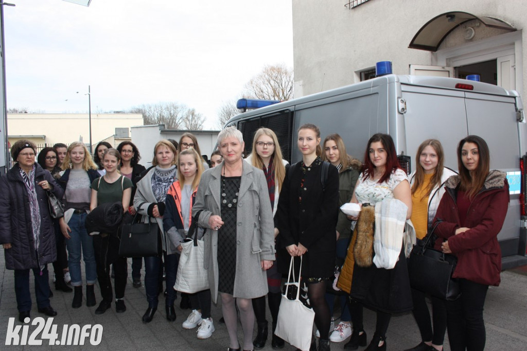 Dzień Kobiet w komendzie policji