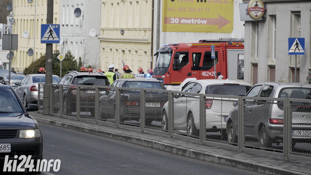 Groźny wypadek na skrzyżowaniu Dworcowej i Metalowców
